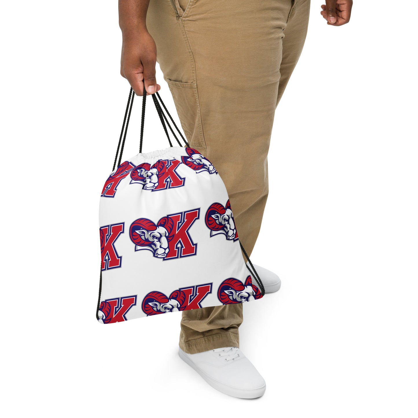 Kashmere "K" Drawstring Bag